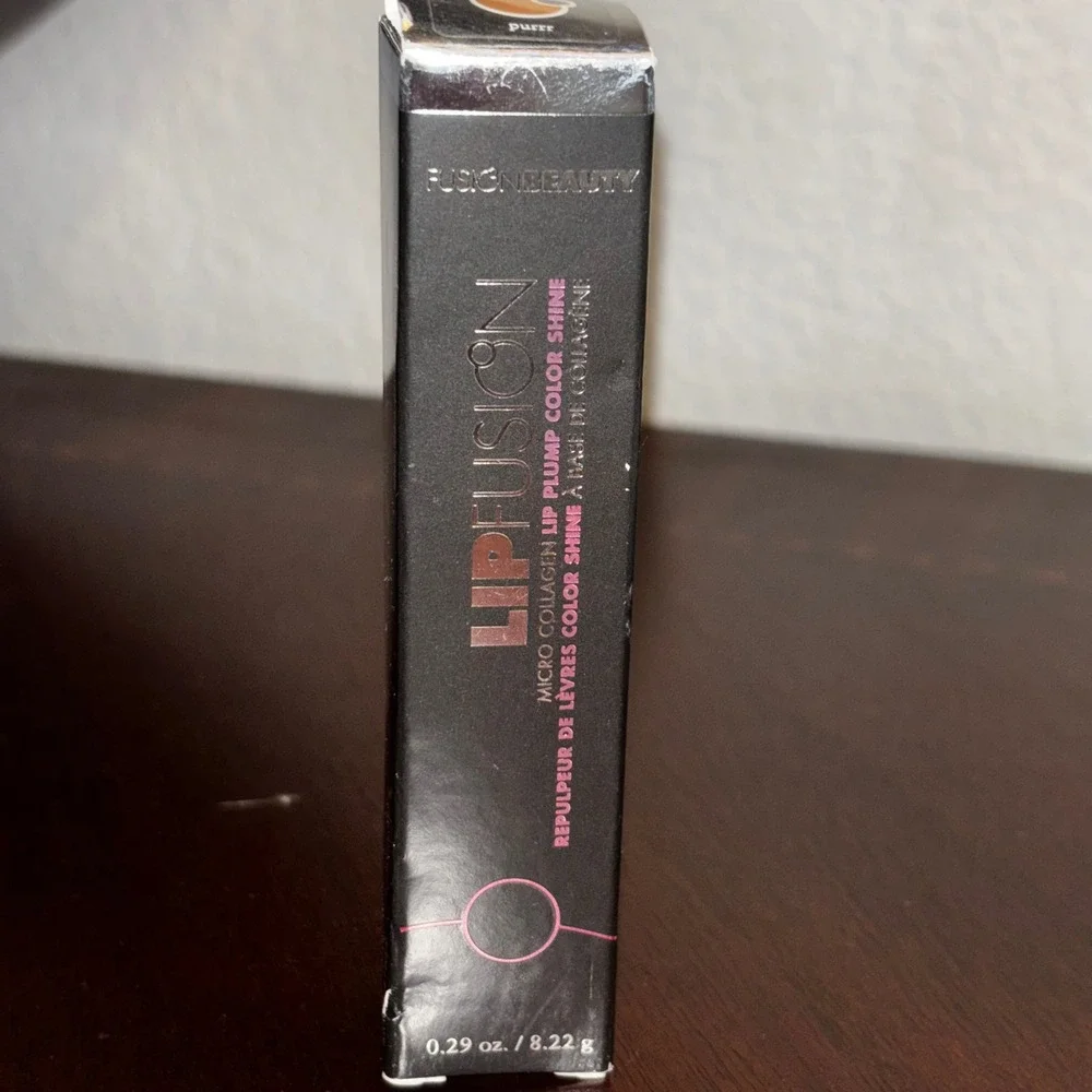 Fusion Beauty LipFusion Micro Collagen Lip Plump Color Shine Purrr 0.29oz NIB